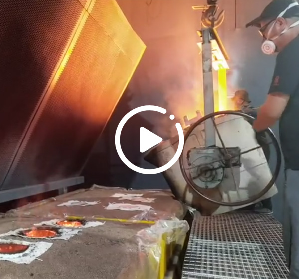 消失模(mó)鑄造澆(jiao)築